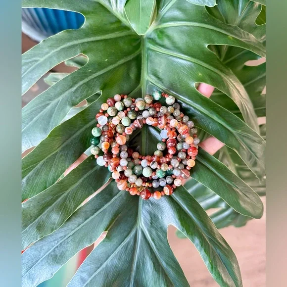 Labradorite & Goldstone bracelet (one) - Picture 5 of 7
